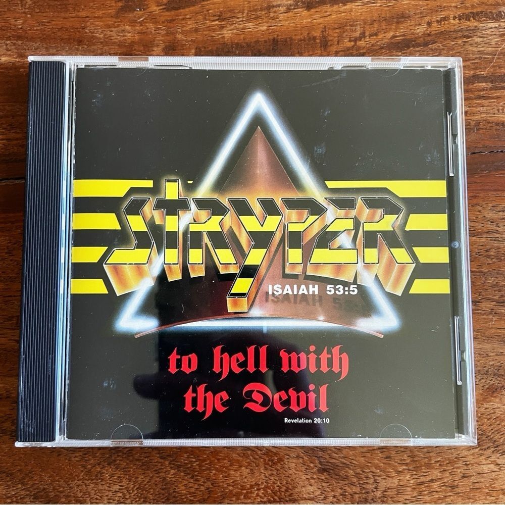 Stryper 'To Hell with the Devil' Music CD Hard Rock Pop Metal Religious